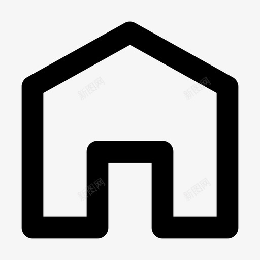 主页应用程序房子图标svg_新图网 https://ixintu.com 主页 应用程序 房子 用户界面