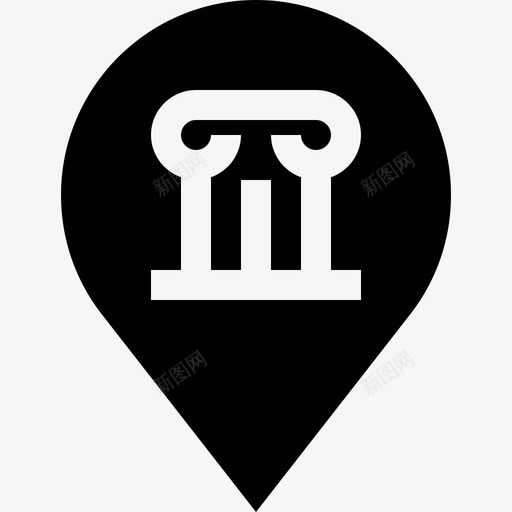 古代遗迹历史5填充图标svg_新图网 https://ixintu.com 历史 古代 填充 遗迹