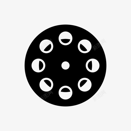 电影多媒体视频图标svg_新图网 https://ixintu.com 多媒体 电影 视频