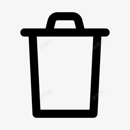 垃圾桶垃圾垃圾收集图标svg_新图网 https://ixintu.com 垃圾 垃圾收集 垃圾桶