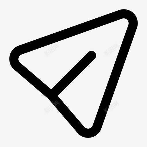 纸飞机通讯互联网图标svg_新图网 https://ixintu.com 互联网 发送 媒体 纸飞机 通讯 通讯提纲