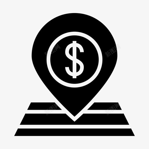业务位置财务搜索引擎优化字形图标svg_新图网 https://ixintu.com 业务 优化 位置 字形 搜索引擎 财务