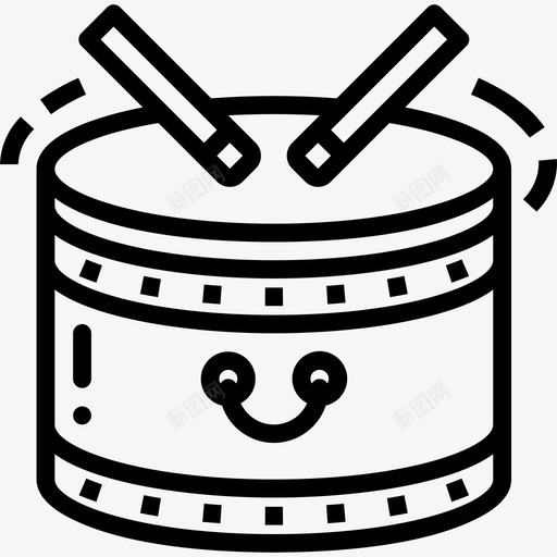 鼓瓷器55直纹图标svg_新图网 https://ixintu.com 瓷器55 直纹 鼓