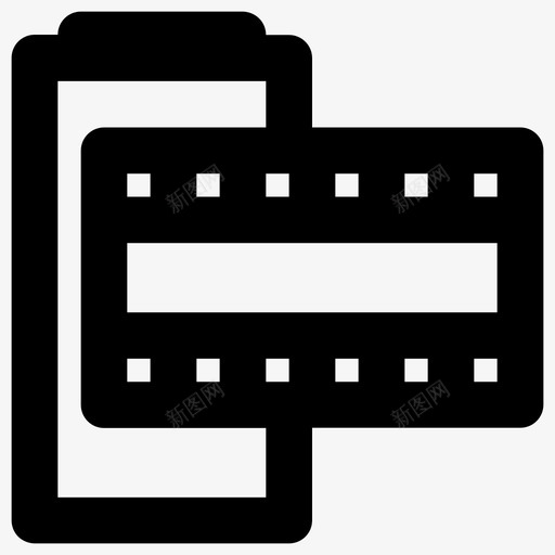胶卷照相机多媒体图标svg_新图网 https://ixintu.com 2倍 图片 多媒体 摄影 照相机 用户界面 胶卷