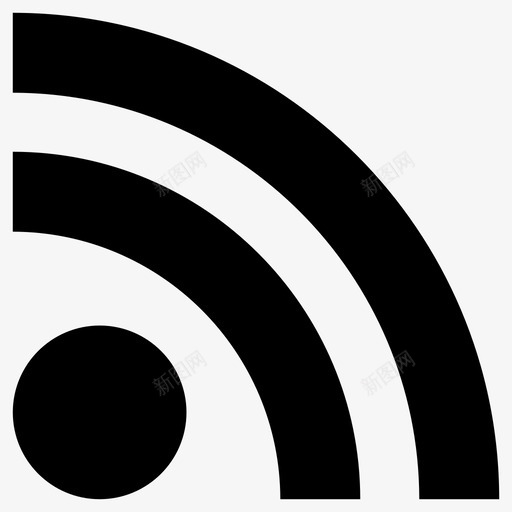 rss活动提要rss提要图标svg_新图网 https://ixintu.com rss 提要 文件 活动