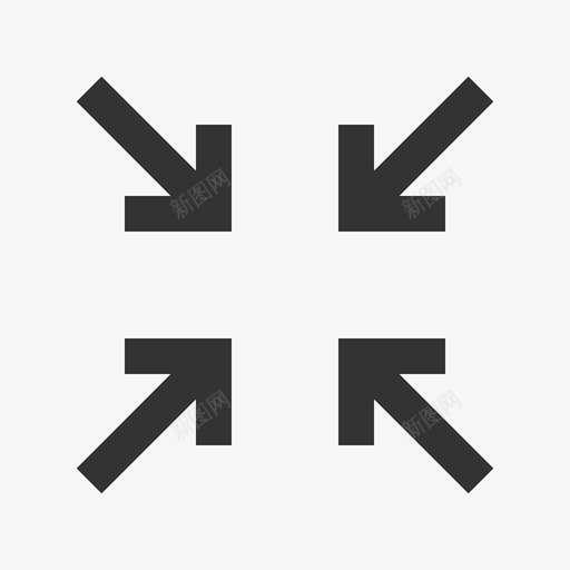 退出全屏svg_新图网 https://ixintu.com 退出全屏 退出全屏,退出