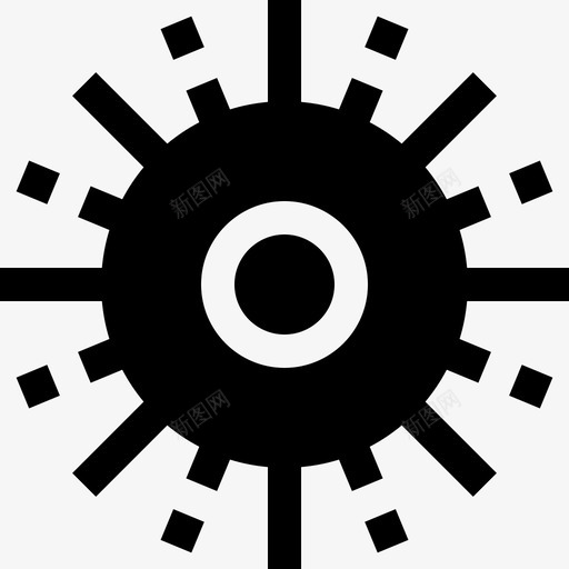 太阳波西米亚4填充图标svg_新图网 https://ixintu.com 填充 太阳 波西米亚4