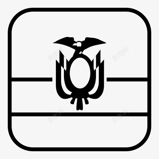 厄瓜多尔国旗国家世界图标svg_新图网 https://ixintu.com 世界 厄瓜多尔 国家 国旗 圆形 方形 简化