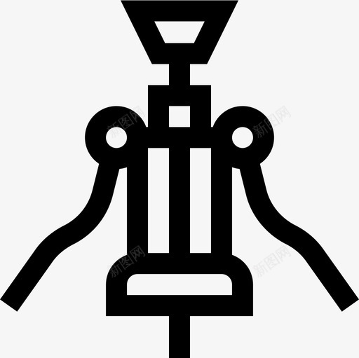 酒瓶葡萄酒5线性图标svg_新图网 https://ixintu.com 线性 葡萄酒 酒瓶