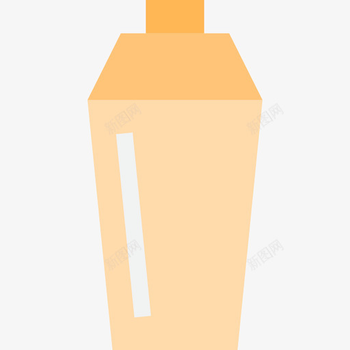 摇壶饮料14平的图标svg_新图网 https://ixintu.com 平的 摇壶 饮料