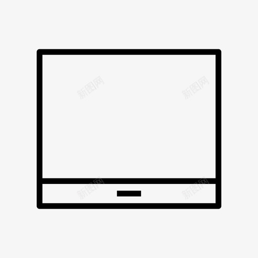 显示器电脑桌面图标svg_新图网 https://ixintu.com 屏幕 显示器 桌面 电子 电脑 电话线