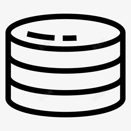 数据库服务器存储图标svg_新图网 https://ixintu.com 基本 存储 数据库 服务器 本卷 概述