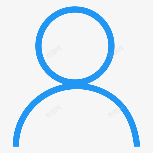个人信息svg_新图网 https://ixintu.com 个人信息 个人账户图标