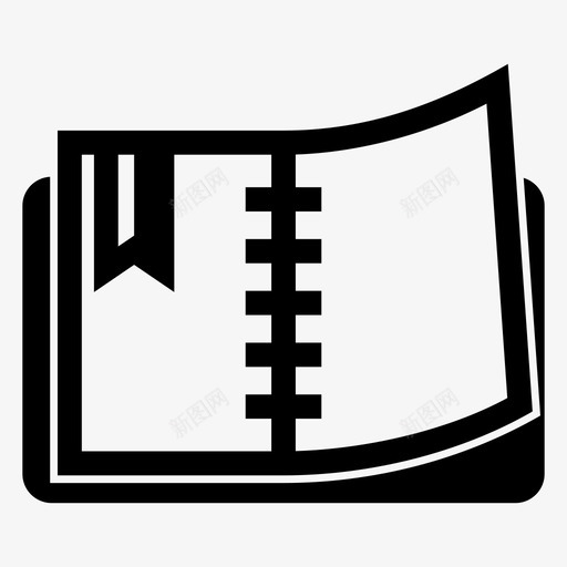 书封面教育图标svg_新图网 https://ixintu.com 图书馆 封面 教育 笔记本 阅读