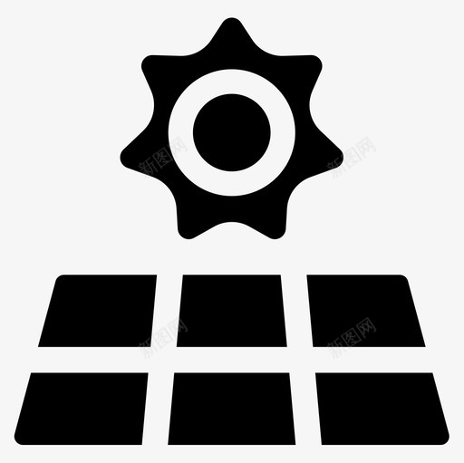 太阳能荷兰28填充图标svg_新图网 https://ixintu.com 填充 太阳能 荷兰