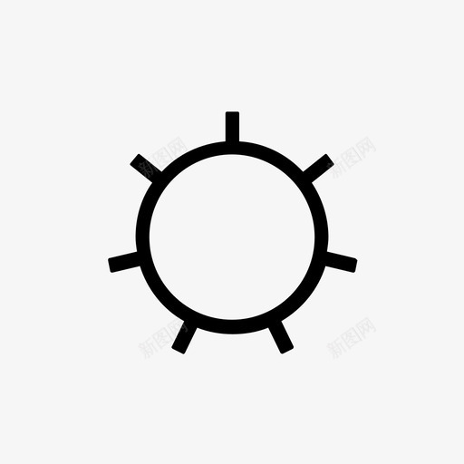 阳光明亮闪亮图标svg_新图网 https://ixintu.com 夏日 明亮 闪亮 阳光
