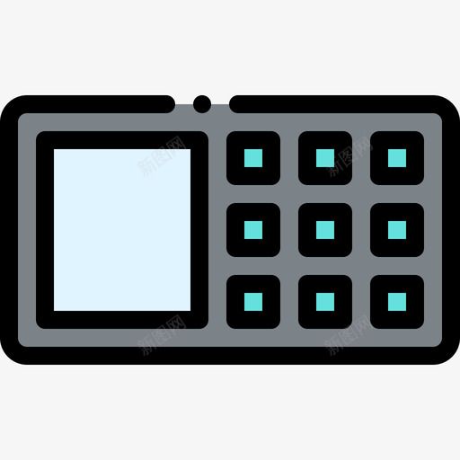 密码smarthome8线性颜色图标svg_新图网 https://ixintu.com smarthome 密码 线性 颜色