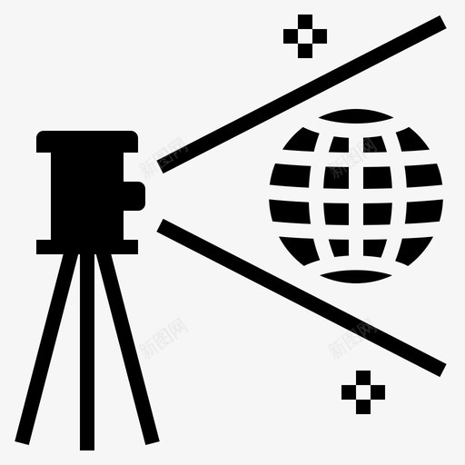 大地测量学测量模拟图标svg_新图网 https://ixintu.com 三脚架 地质勘探 大地 大地测量 模拟 测量 测量学 符号