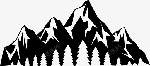 石灰岩山冒险风景图标svg_新图网 https://ixintu.com 冒险 峡谷 石灰岩 石灰岩山 风景