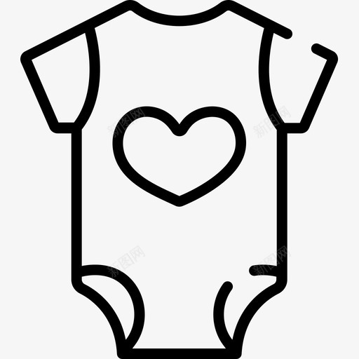 婴儿衣服99直系图标svg_新图网 https://ixintu.com 婴儿 直系 衣服