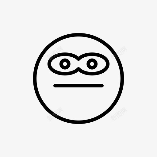 表情情绪表情线图标svg_新图网 https://ixintu.com 情绪 表情