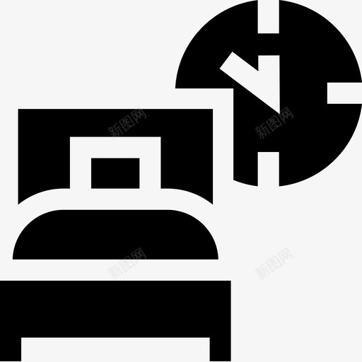 睡觉该睡觉了11点饱了图标svg_新图网 https://ixintu.com 睡觉 该睡觉了11点 饱了