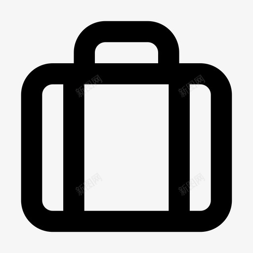 公文包包手提箱图标svg_新图网 https://ixintu.com 公文包 商务 手提箱