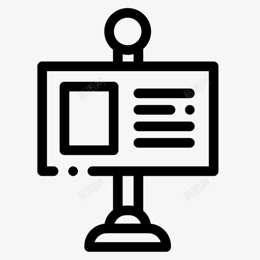建筑与城市博物馆70直线图标svg_新图网 https://ixintu.com 博物馆 城市 建筑 直线