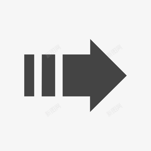 收缩箭头-右svg_新图网 https://ixintu.com 收缩箭头-右