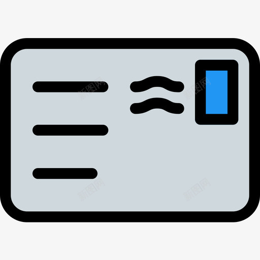 信函发货11线形颜色图标svg_新图网 https://ixintu.com 信函 发货 线形 颜色