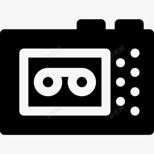 录音机面试13已填写图标svg_新图网 https://ixintu.com 填写 录音机 面试