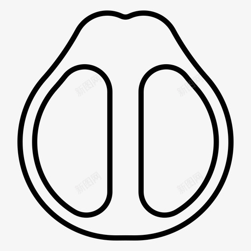 柚子水果健康图标svg_新图网 https://ixintu.com 健康 柚子 水果 素食 维生素