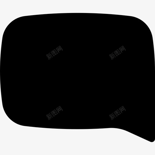 消息气泡讲话移动用户界面部分uno图标svg_新图网 https://ixintu.com 消息气泡 移动用户界面部分uno 讲话