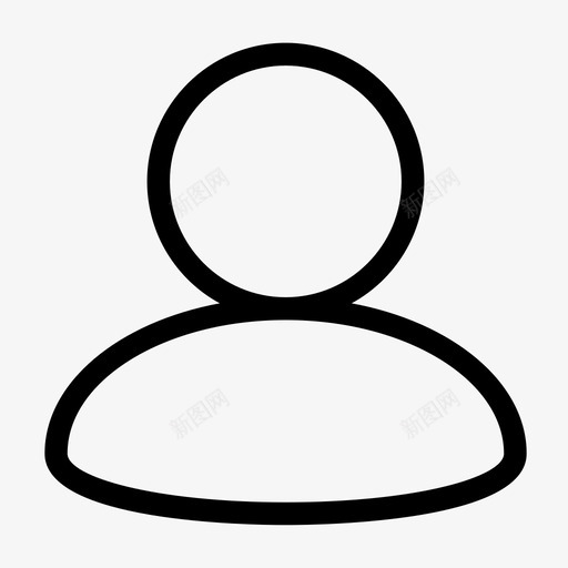 用户帐户人员图标svg_新图网 https://ixintu.com 人员 帐户 用户 设置 配置文件