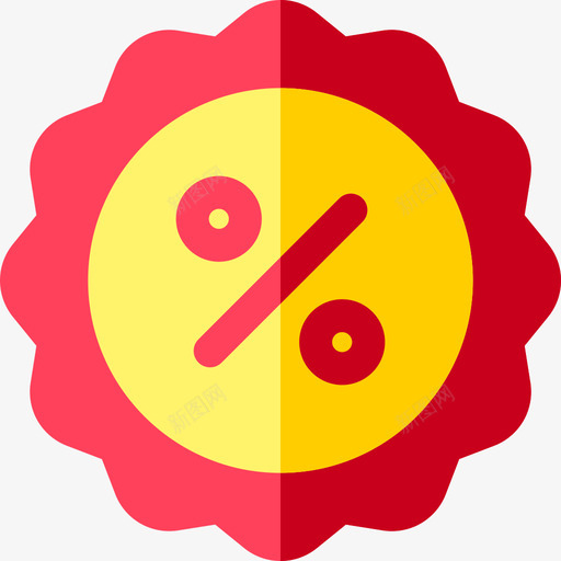 徽章奖章扁平图标svg_新图网 https://ixintu.com 奖章 徽章 扁平