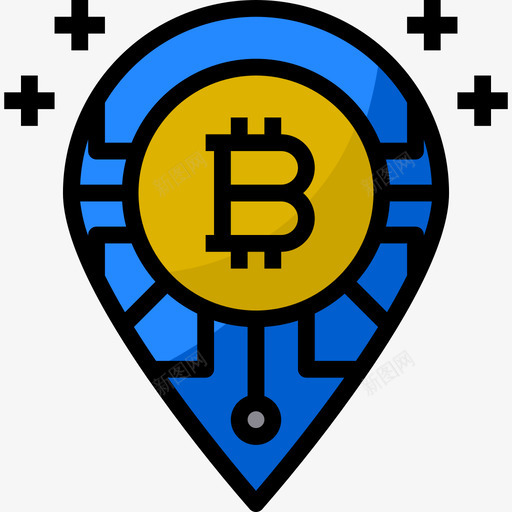占位符加密货币53线性颜色图标svg_新图网 https://ixintu.com 加密 占位符 线性 货币 颜色