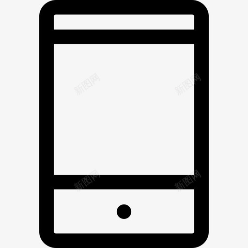 智能手机电子67线性图标svg_新图网 https://ixintu.com 手机 智能 电子 线性