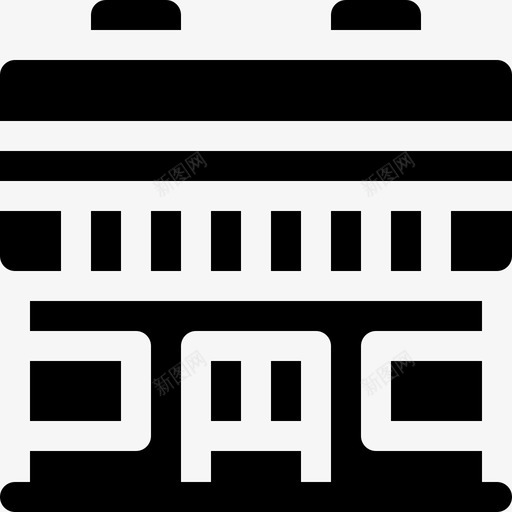 建筑农业62填充图标svg_新图网 https://ixintu.com 农业 填充 建筑