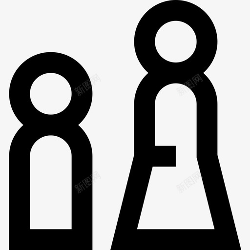 母亲18岁直系亲属图标svg_新图网 https://ixintu.com 18岁 母亲 直系亲属
