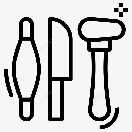 采购产品餐具厨房用具刀图标svg_新图网 https://ixintu.com 产品 厨房用具 工具 整套 生产线 设备 采购 陶器 餐具