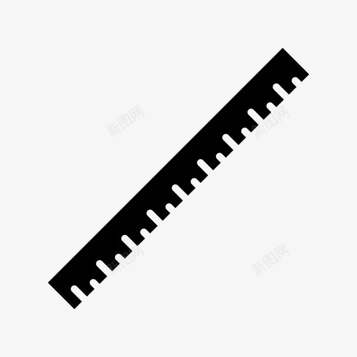 教育测量尺子图标svg_新图网 https://ixintu.com 尺子 教育 教育字形 比例尺 测量