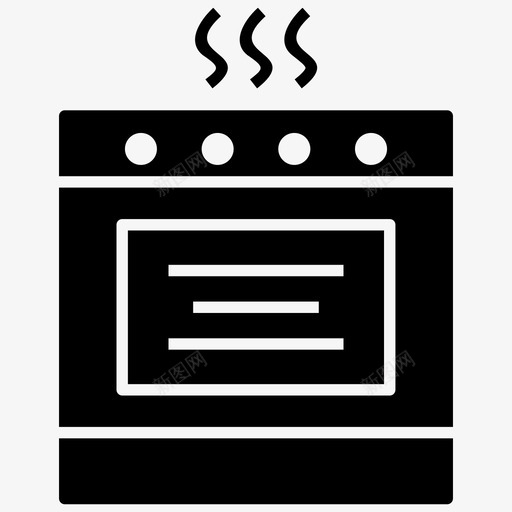 炉灶烤箱煤气灶图标svg_新图网 https://ixintu.com 一套 厨房 图标 室内设计 炉灶 烤箱 煤气灶 雕文