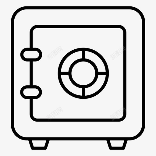 保险箱商业教育图标svg_新图网 https://ixintu.com 保险 保险箱 商业 教育 概要 货币