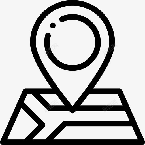 线路位置87直线图标svg_新图网 https://ixintu.com 位置87 直线 线路