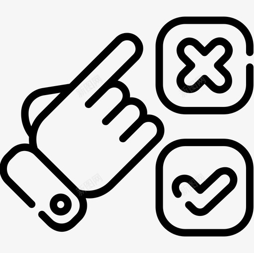 删除评级和验证6线性图标svg_新图网 https://ixintu.com 删除 线性 评级 验证