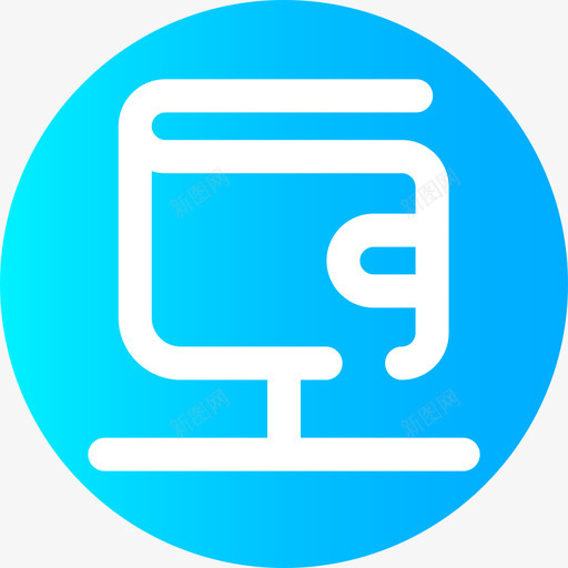 钱包加密货币29圆形图标svg_新图网 https://ixintu.com 加密 圆形 货币 钱包
