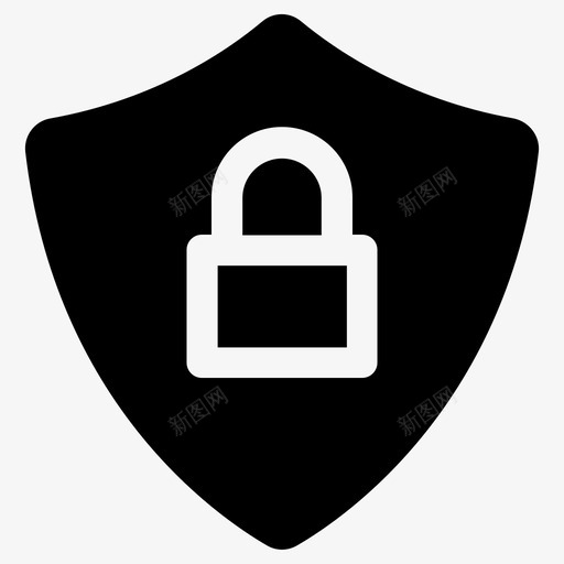 护盾保护安全图标svg_新图网 https://ixintu.com 保护 安保 安全 护盾