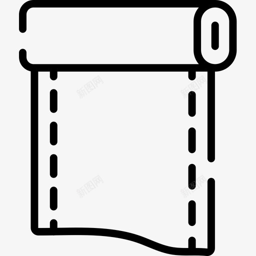 服装缝纫61直线图标svg_新图网 https://ixintu.com 服装 直线 缝纫