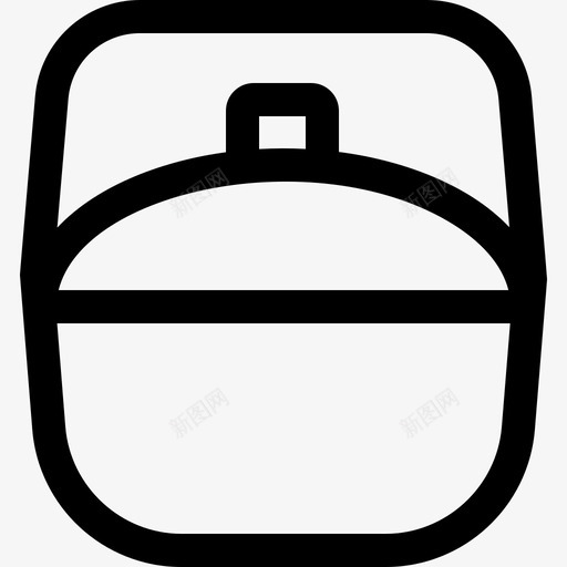 大麻野营133线性图标svg_新图网 https://ixintu.com 大麻 线性 野营