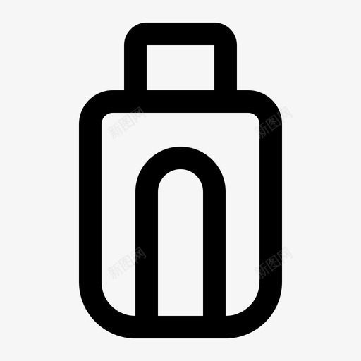 闪盘计算机驱动器图标svg_新图网 https://ixintu.com 存储器 概要 硬件 计算机 闪盘 驱动器